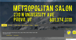 Desktop Screenshot of metropolitanhairdesign.com