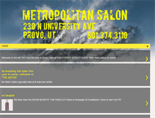 Tablet Screenshot of metropolitanhairdesign.com